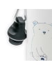 Mr. & Mrs. Panda Kindertrinkflasche Eisbär Faul ohne Spruch in Weiß