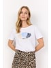 soyaconcept T-shirt SC-DERBY FP 48 in Weiß