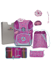 DerDieDas ErgoFlex Tiny - Schulranzen Set 5tlg. 900g (Deep Ocean) in Sweet Sprinkles