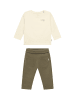 Noppies Set T-Shirt Mit Hose - Backprint in Whitecap Gray