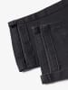 name it Mädchen Cropped Jeans Skinny Fit in Schwarz