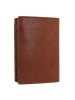 Greenburry Newport Geldbörse RFID Schutz Leder 9 cm in caramel
