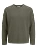 Jack & Jones Strickpullover in Dusty Olive