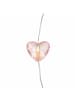 MARELIDA LED Deko Lichterkette rosa Herzen LED Valentinstag Muttertag Hochzeit 1,65m
