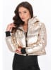 faina Women Jacket in gold