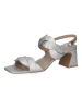 Caprice Sandalen in Metallic Silver