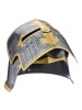 relaxdays 2 x Ritter Helm in Silber/ Gold