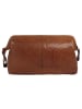 SPIKES & SPARROW Kulturtasche TOILETRY BAG in cognac