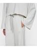 10Days Kimono-Pullover aus Scuba-Material in White Grey Melee