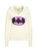 Logoshirt Kapuzensweatshirt Batman-Logo in hellgelb