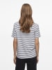 Vila T-Shirt VINora in weiß schwarz