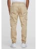2Y Premium Cargo Trouser in beige