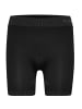 Hummel Kurze Sport Leggings Stretch Shorts FIRST SEAMLESS SHORT TIGHTS in Schwarz