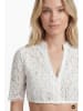Nübler Dirndlbluse Kurzarm Melani in Creme
