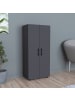 en.casa Beistellschrank Åsnes in Anthrazit (H)108cm