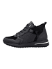 remonte Sneaker in Schwarz/Schwarz
