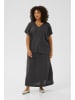 KAFFE curve Kurzarm-Bluse KCmille Loose fit in Black Oyster