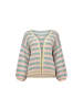 Hailys Pullover in matcha-pink-butter yellow stripe