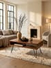 KADIMA DESIGN Couchtisch | Sheesham/Metall, XL, Industrial, Premium
