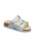 superfit Tieffußbett Pantolette FUSSBETTPANTOFFEL in Hellblau/Mehrfarbig