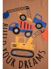 Coccodrillo Baumwoll-T-Shirt mit kurzen Ärmeln in braun