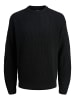 JACK & JONES Junior Pullover JJKAITO KNIT CREW NECK BF JNR in black