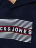 JACK & JONES Junior Kapuzen-Sweatshirt in navy blazer/PLAY2