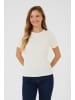 Kaffe T-shirt KAjenna Tight fit in Chalk