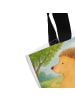 Mr. & Mrs. Panda Tasche Igel händchenhaltend Design ohne Spruch in Weiß
