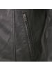 MADDOX Lederjacke Lammnappa in Schwarz
