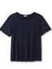 sheego T-Shirt in tiefblau