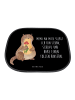Mr. & Mrs. Panda Sonnenschutznetz Otter Blumenstrauß mit Spruch in Schwarz