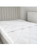 Almina Premium Bettdecke 135x200cm Microfaser Steppdecke - Komfortables in Weiß