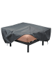 home24 home24 Schutzhülle für 3-Sitzer Sofa - Schwarz - Polyesterstoff - 214 x 68 x 88 cm in Schwarz