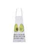 Mr. & Mrs. Panda Kochschürze Avocado Pärchen mit Spruch in Weiß