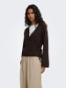 JDY Strickjacke in Chocolate Torte