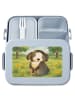 Mr. & Mrs. Panda Lunchbox Hund Entspannen Design ohne Spruch in Blau Pastell