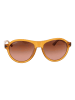 Serengeti Männer Sonnenbrille Rund Braun