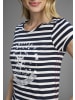 Kangaroos Print-Shirt in marine-weiß-gestreift