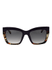 Just Cavalli Frauen Sonnenbrille Quadratisch Lila