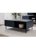 Furn.Design Couchtisch blau 110 cm, Wohnzimmertisch mit Stauraum