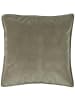 IB Laursen Kissenbezug Velour quadratisch in linen