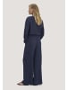 Hessnatur Hessnatur Gewebe Hose Wide Leg aus reiner Bio-Baumwolle in dunkelblau