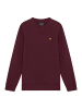 Lyle & Scott Sweatshirt in Bordeaux