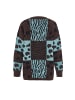 ebeeza Damen Strickpullover in Khaki