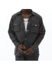 COFI 1453 HemdjackeKnöpfen und Taschen langarm Overshirt Anthrazit S in Anthrazit
