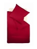 Fleuresse Baumwoll Bettwäsche Colours Interlock Jersey in bordeaux