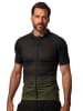 JP1880 Kurzarm T-Shirt in schwarz