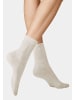 Kunert Socken Mixed Structure Fashion in offwhite