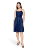 Vera Mont Cocktailkleid mit Schnürung in Dark Blue/Black